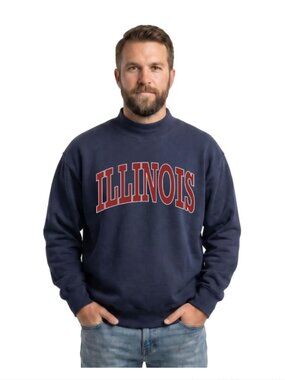 State of Mine Varsity Arch Illinois State Fleece Sweatshirt